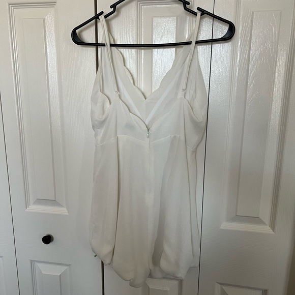 WHITE ROMPER - Picture 2 of 4